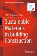 Cover: Sustainable Materials in Building Construction - Springer
