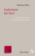 Cover: Endlichkeit bei Kant - Karl Alber Verlag