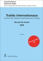 Cover: Traités internationaux (et droit des relations extérieures de la Suisse) - Stämpfli Verlag AG