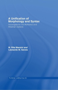 Abbildung von: A Unification of Morphology and Syntax - Routledge