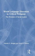 Cover: World Language Education as Critical Pedagogy - Routledge