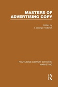 Cover: Masters of Advertising Copy (RLE Marketing) - Routledge