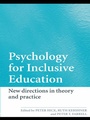 Cover: Psychology for Inclusive Education - Routledge