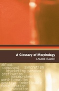 Cover: Glossary of Morphology - Edinburgh University Press