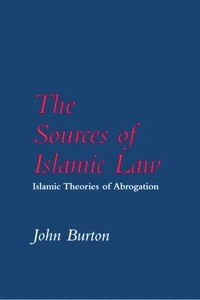 Abbildung von: Sources of Islamic Law - Edinburgh University Press