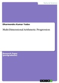 Cover: Multi-Dimensional Arithmetic Progression - GRIN Verlag