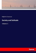 Cover: Society and Solitude - Hansebooks