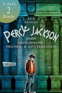 Abbildung von: Percy Jackson erzählt: Band 1+2 der sagenhaften Abenteuer-Serie in einer E-Box! - Carlsen