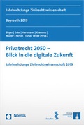 Cover: Privatrecht 2050 - Blick in die (digitale) Zukunft - Helbing & Lichtenhahn