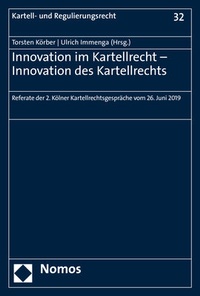 Abbildung von: Innovation im Kartellrecht - Innovation des Kartellrechts - Nomos