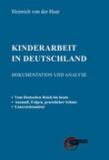Cover: Kinderarbeit in Deutschland - Kulturmaschinen Verlag