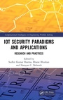 Cover: IoT Security Paradigms and Applications - CRC Press
