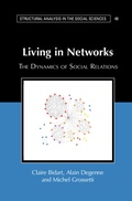 Cover: Living in Networks - Cambridge University Press