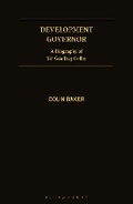 Cover: Development Governor - Bloomsbury Academic