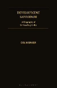 Enlarge image Cover: Development Governor - Bloomsbury Academic