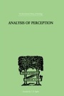 Cover: Analysis Of Perception - Routledge