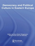 Cover: Democracy and Political Culture in Eastern Europe - Routledge
