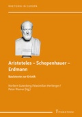 Cover: Aristoteles - Schopenhauer - Erdmann - Frank & Timme