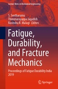 Cover: Fatigue, Durability, and Fracture Mechanics - Springer