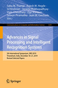 Enlarge image Cover: Advances in Signal Processing and Intelligent Recognition Systems - Springer