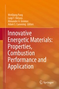 Cover: Innovative Energetic Materials: Properties, Combustion Performance and Application - Springer