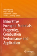 Cover: Innovative Energetic Materials: Properties, Combustion Performance and Application - Springer