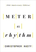 Cover: Meter as Rhythm - OUP eBook