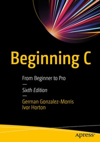 Enlarge image Cover: Beginning C - Apress