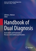 Cover: Handbook of Dual Diagnosis - Springer