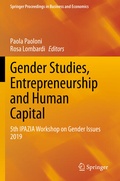 Cover: Gender Studies, Entrepreneurship and Human Capital - Springer