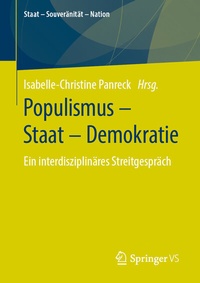 Abbildung von: Populismus - Staat - Demokratie - Springer VS
