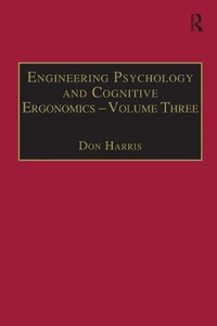 Abbildung von: Engineering Psychology and Cognitive Ergonomics - Routledge