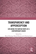 Cover: Transparency and Apperception - Routledge