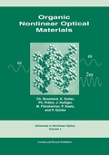 Cover: Organic Nonlinear Optical Materials - CRC Press