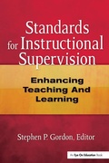 Cover: Standards for Instructional Supervision - Routledge