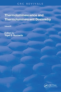 Abbildung von: Thermoluminescence and Thermoluminescent Dosimetry - CRC Press
