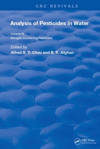Abbildung von: Anal Of Pest In Water Anal Nitrogen Cont Pest - CRC Press