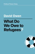 Cover: What Do We Owe to Refugees? - Wiley-Scrivener