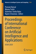Cover: Proceedings of International Conference on Artificial Intelligence and Applications - Springer