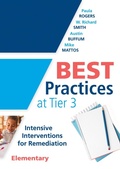 Cover: Best Practices at Tier 3 [Elementary] - Solution Tree Press