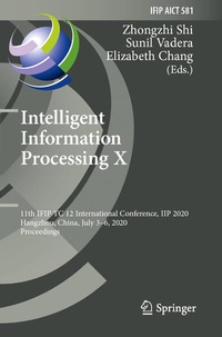 Enlarge image Cover: Intelligent Information Processing X - Springer