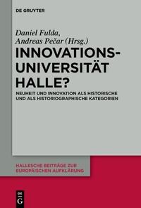 Bild: Innovationsuniversität Halle? - De Gruyter