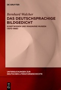 Cover: Das deutschsprachige Bildgedicht - De Gruyter