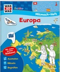 Cover: WAS IST WAS Junior Mitmach-Heft. Europa. - Tessloff Verlag Ragnar Tessloff GmbH & Co. KG