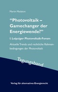 Cover: "Photovoltaik - Gamechanger der Energiewende?" - Verlag f&uuml;r alternatives Energierecht