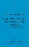 Cover: William Empson: The Structure of Complex Words - Oxford University Press