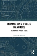 Cover: Reimagining Public Managers - Routledge