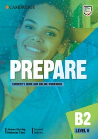 Enlarge image Cover: Prepare Level 6 Student's Book and Online Workbook - Cambridge English