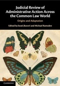 Cover: Judicial Review of Administrative Action Across the Common Law World - Cambridge University Press