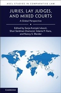 Cover: Juries, Lay Judges, and Mixed Courts - Cambridge University Press